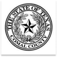 Official seal of the State of Texas, Comal County