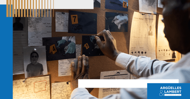 engaging-organized-criminal-activity-texas Texas criminal defense attorney reviewing organized criminal activity felony charges and evidence files